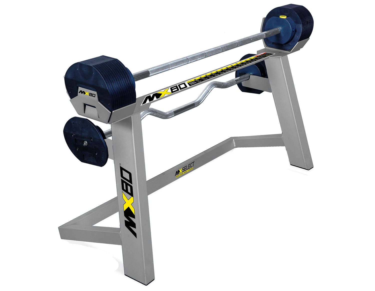 Râtelier rangement 10 paires haltères musculation GDR363