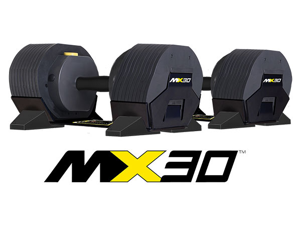 MX30 Dumbbells CONTOURED Grip - 30lb / 13.9kg