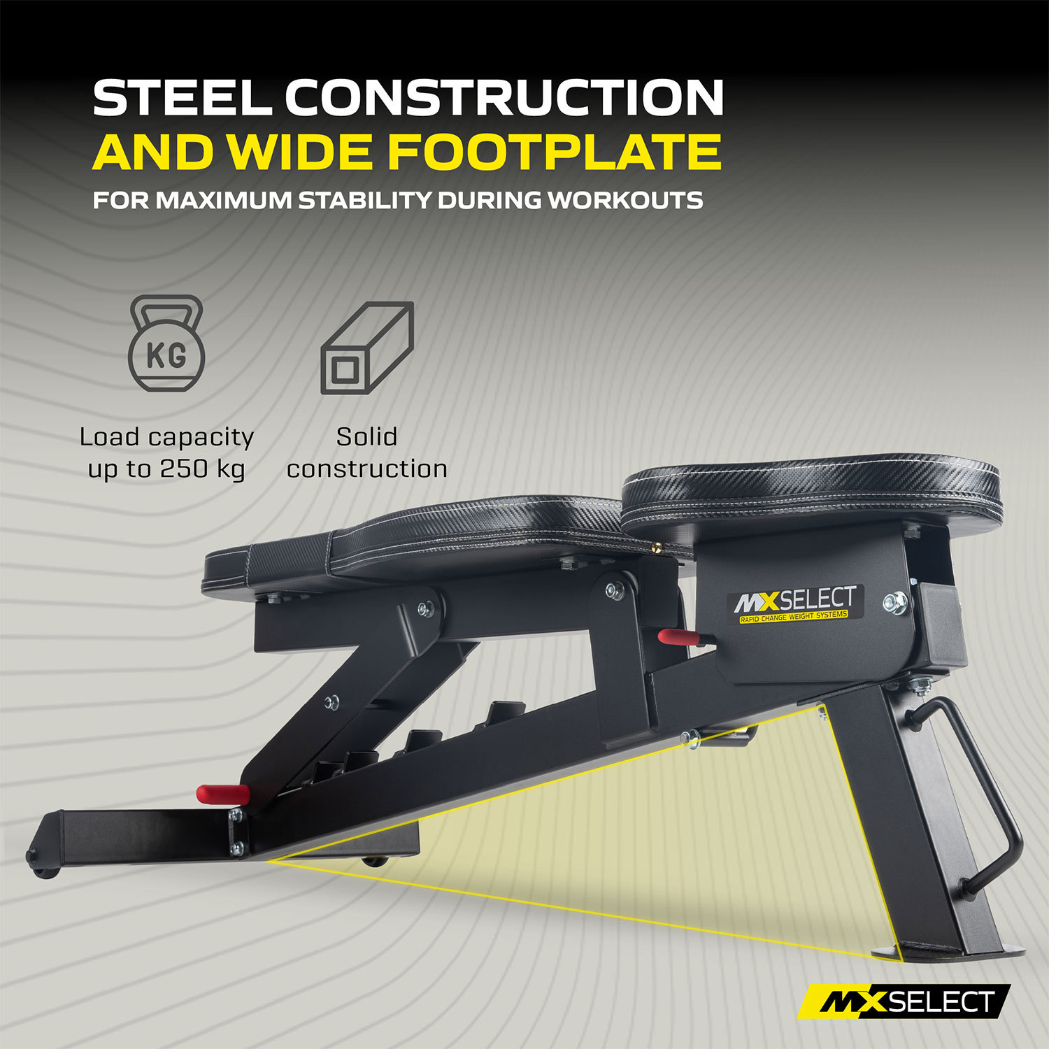 EVO MXB Adjustable Training Bench | MX Select | Rapid Weight Change System